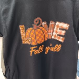 Love fall y'all t shirt